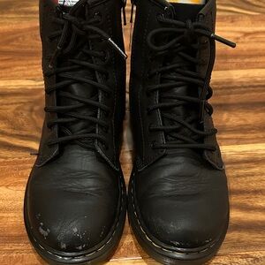 Junior Size 3, Dr. Martens Black Leather Boots